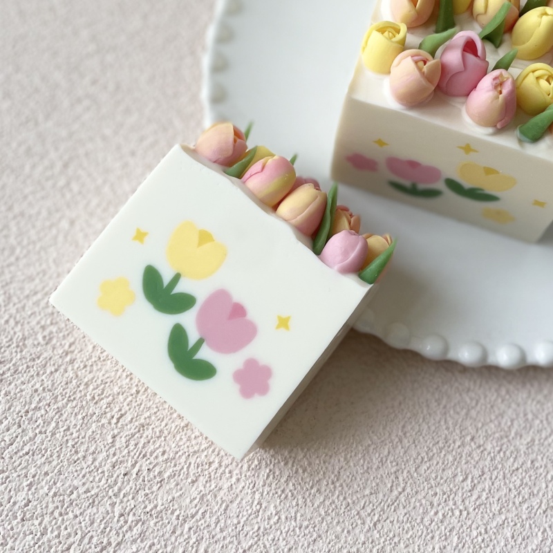 Soap Making Hobby - Цветок Тюльпан шаблон экструдер для глины