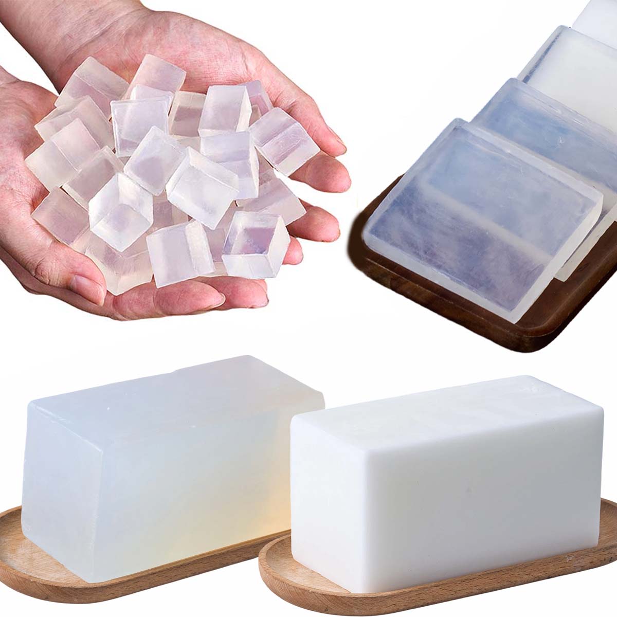 Soap Making Material Wholesale - 1000 г г глицериновая мыльная основа