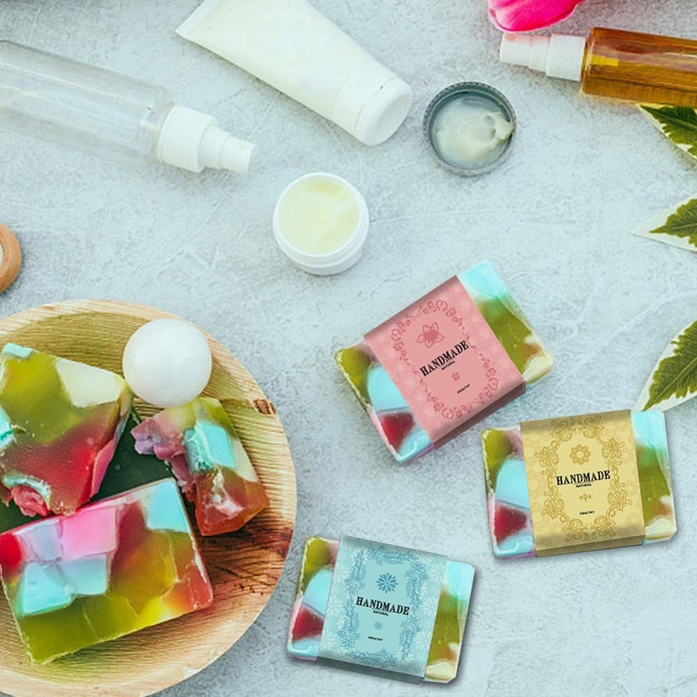 90 шт. бумажных оберток для мы – обзор и цена Kraft Soap Label